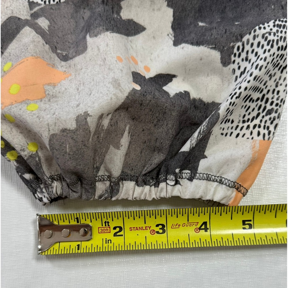 Lululemon Om Pant Mini Art Pop White Multi / Slate Size 6 - Picture 8 of 9